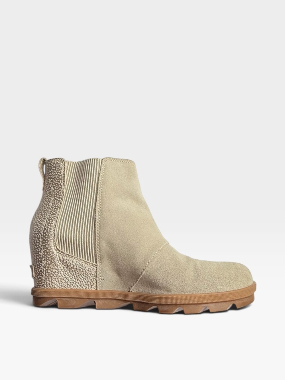 Sorel Joan of Arctic Wedge II Chelsea Boot Women's Size 11 Suede Heel - Picture 1 of 16